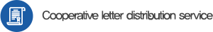 Cooperative letter distribution service